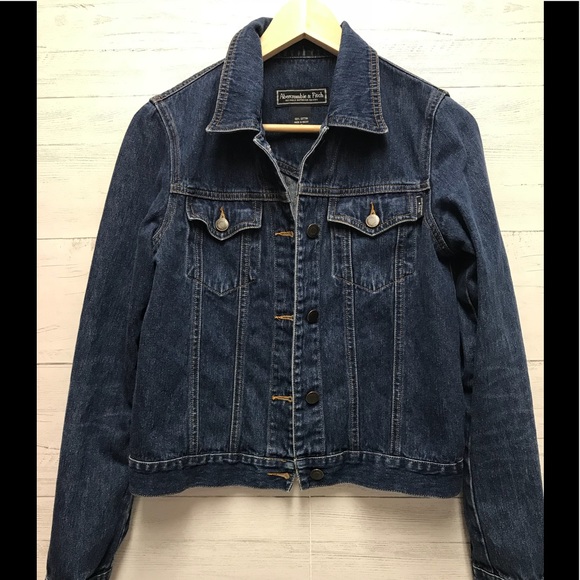 jean jacket for womens abercrombie